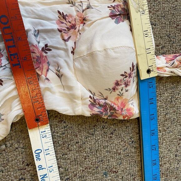 AsUWish WomenL Floral Cottagecore Coquette HighLow Summer Coastal Highwaist Boho - Picture 2 of 9